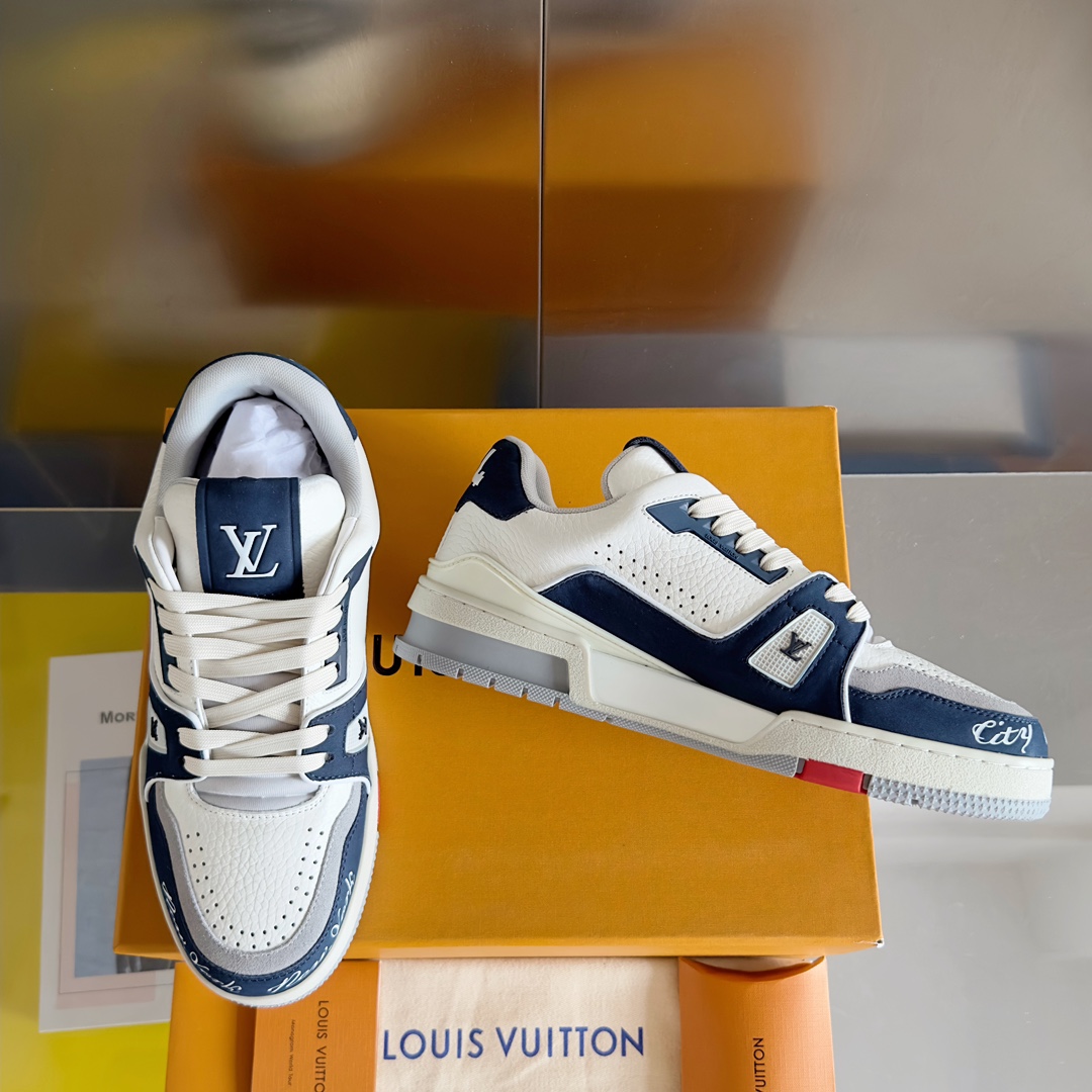Louis Vuitton LV TARINE路易威登L家 驴牌 NY纽约限定款休闲 运动鞋 滑板鞋