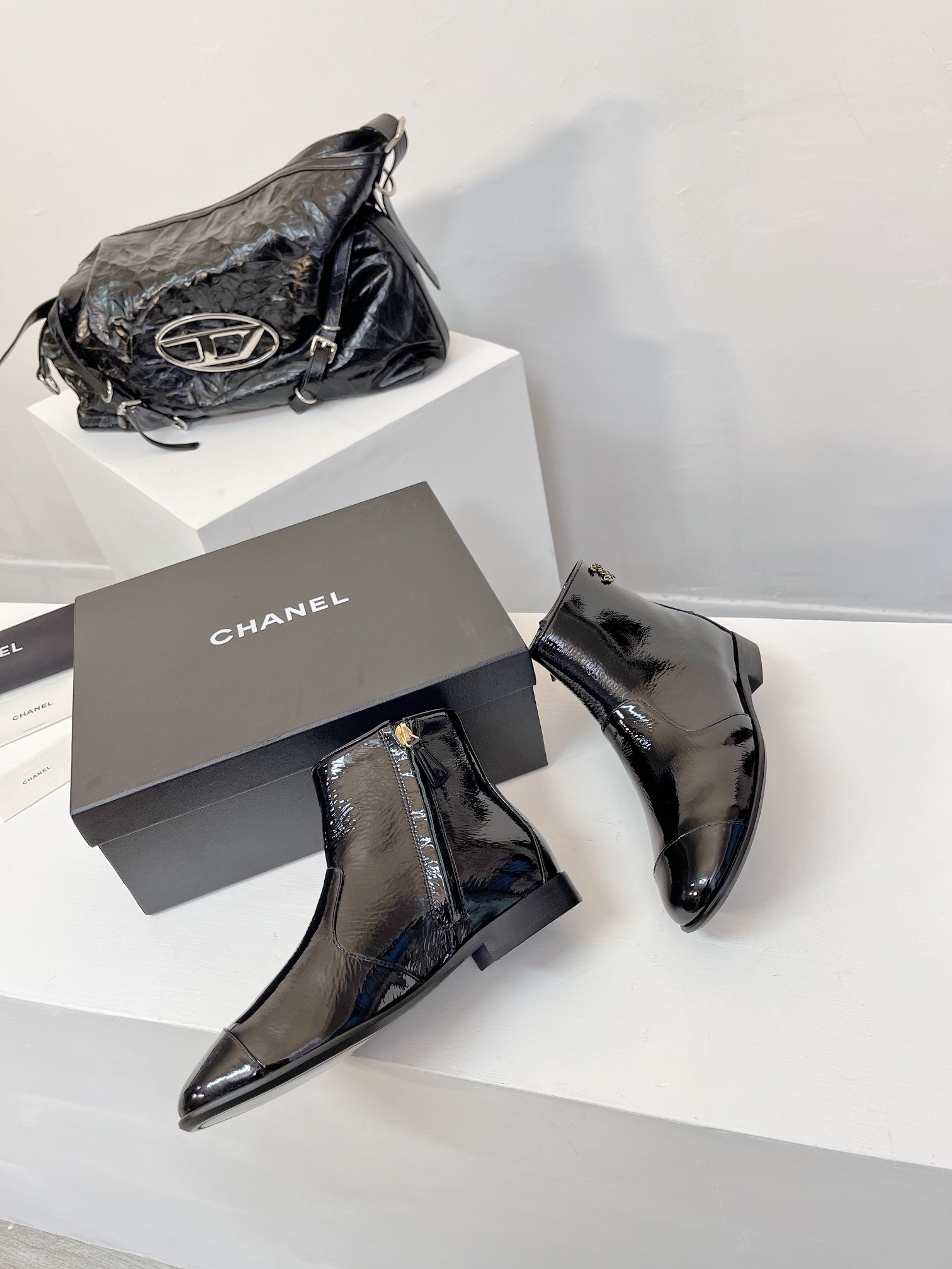 Chanel23A新款短靴！可可爱爱
