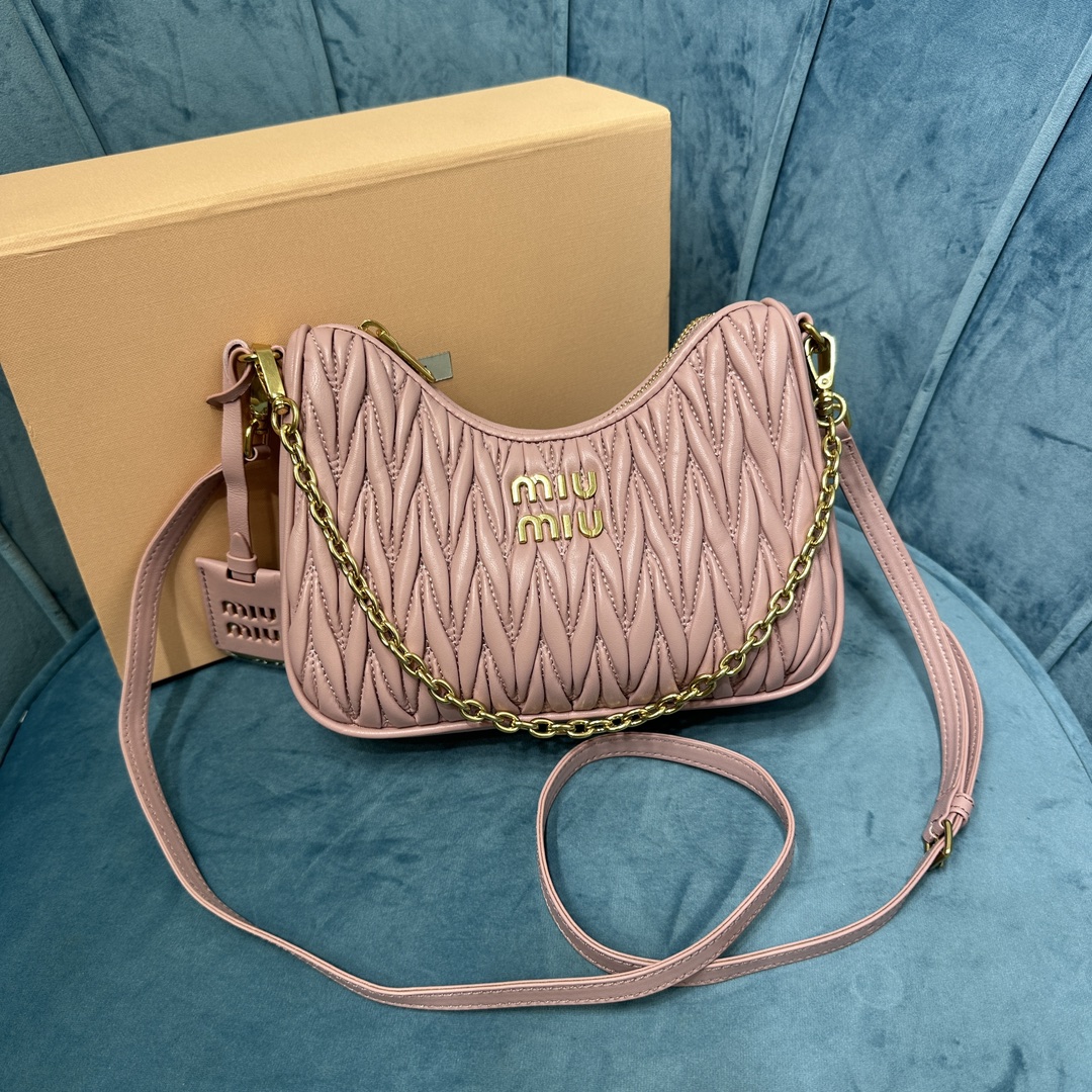 MiuMiu Borse Crossbody & Borse a Tracolla Cotone Catene