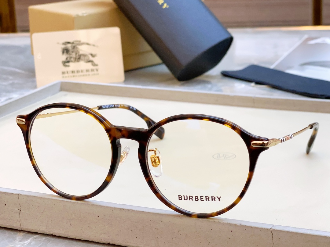 ，【BURBERR*】巴宝*莉新款光学架。MODEL：B2365-F，SIZE：53口18-140