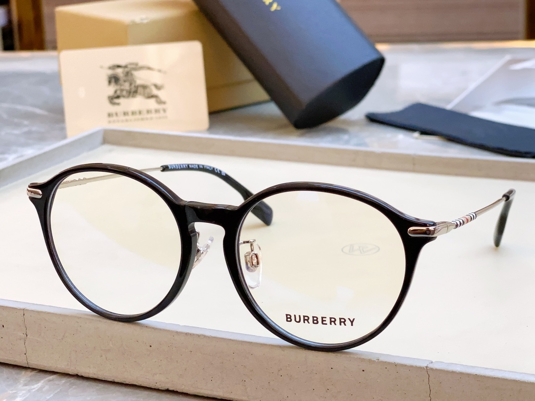 ，【BURBERR*】巴宝*莉新款光学架。MODEL：B2365-F，SIZE：53口18-140