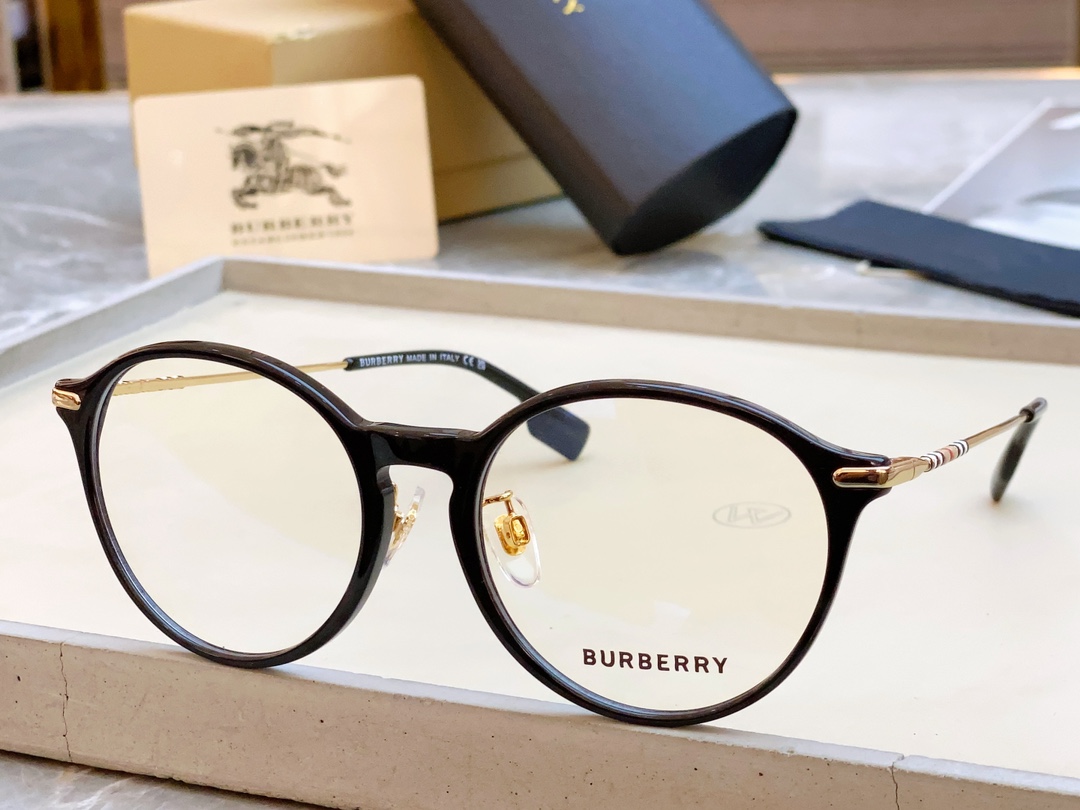 ，【BURBERR*】巴宝*莉新款光学架。MODEL：B2365-F，SIZE：53口18-140