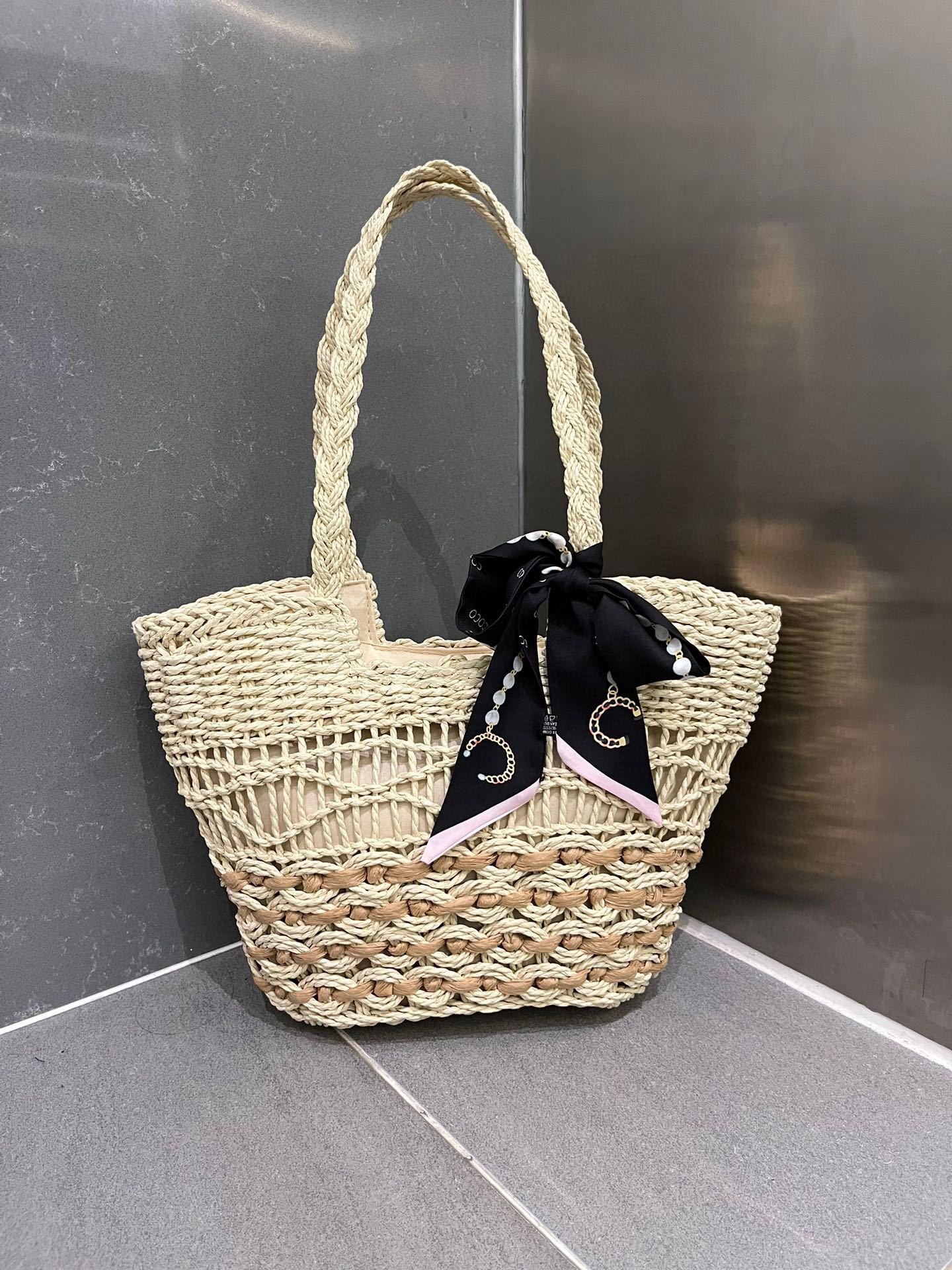 Chanel Bags Handbags Straw Woven Summer Collection