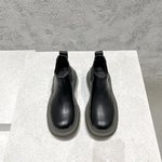 Bottega Veneta Martin Boots Found Replica
 Unisex Men Calfskin Cowhide TPU Net