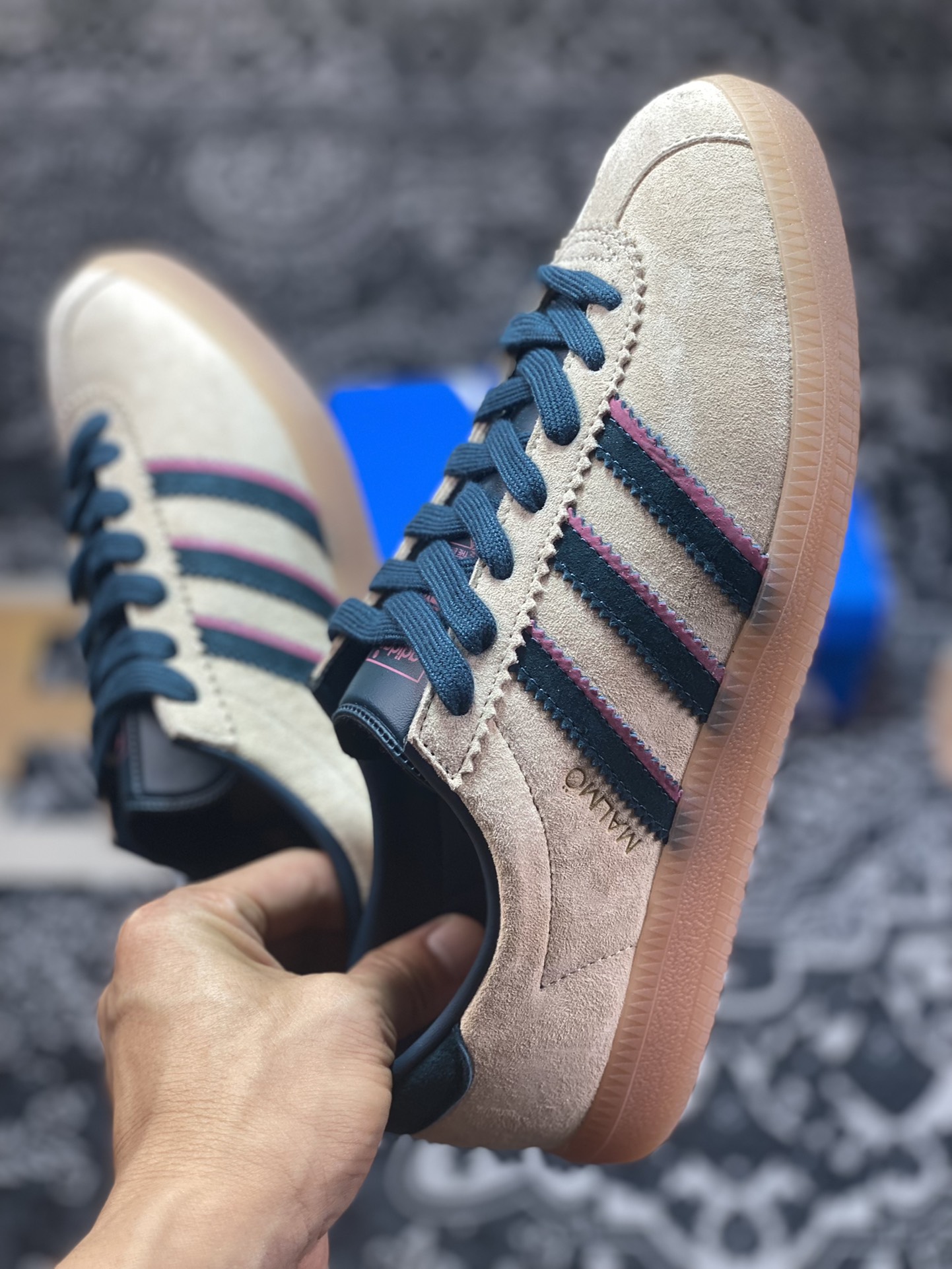 Adidas Originals State Series IL State Sneakers ”Suede Light Brown Dark Green Pink Caramel Bottom” ID2783