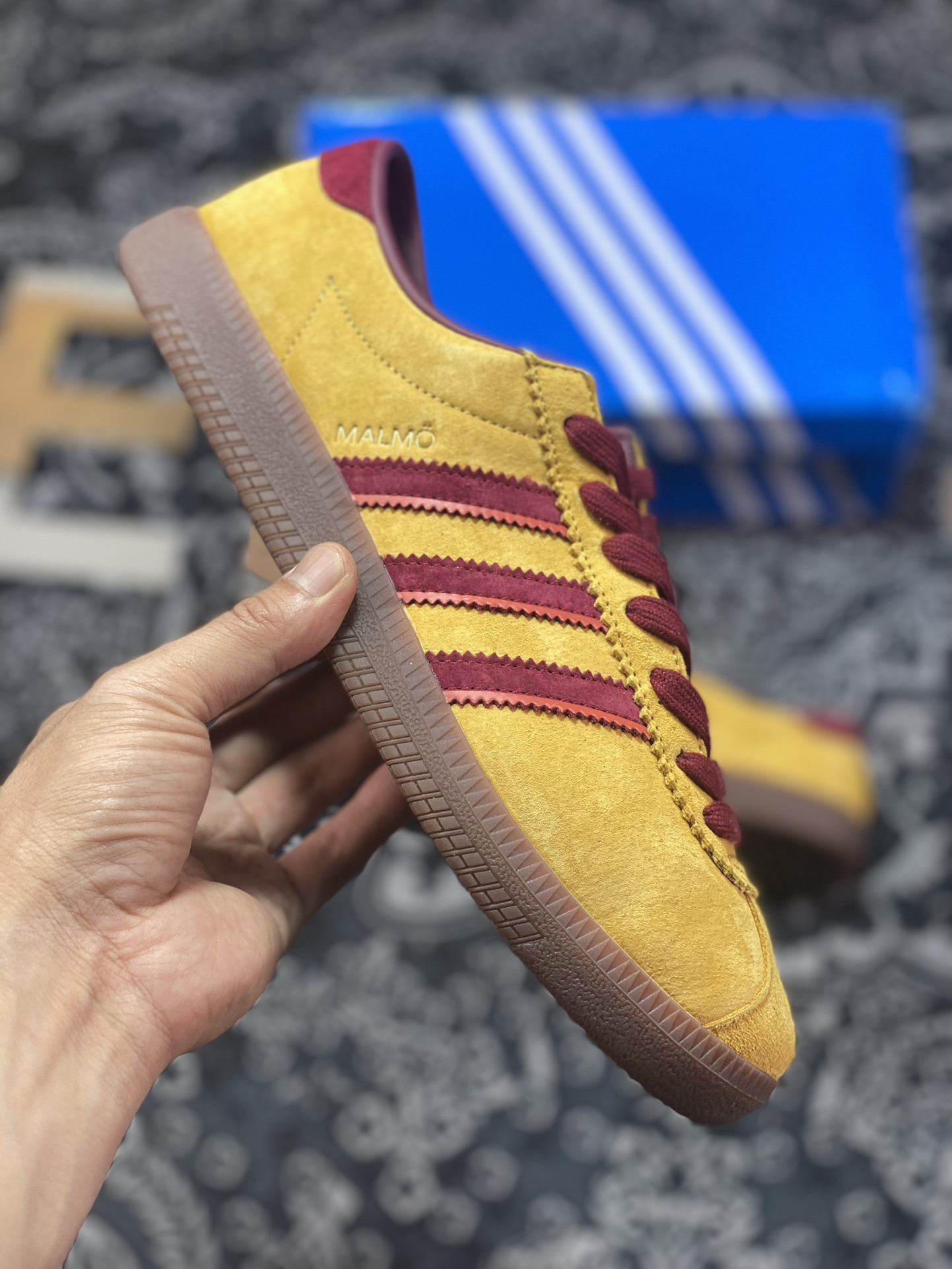 Adidas Originals State Series IL classic sneakers ”suede jujube red caramel sole” ID2785