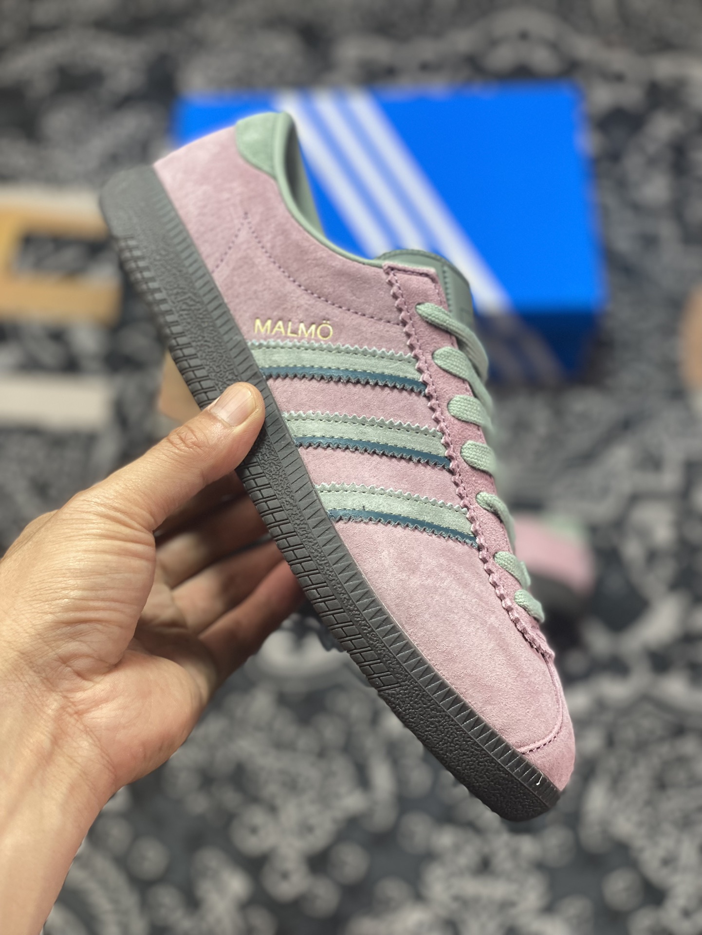 Adidas Originals State Series IL classic sneakers ”suede light pink gray raw rubber gray bottom” ID2784