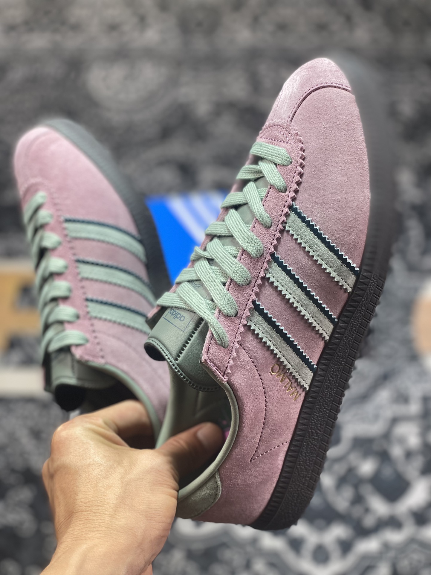 Adidas Originals State Series IL classic sneakers ”suede light pink gray raw rubber gray bottom” ID2784