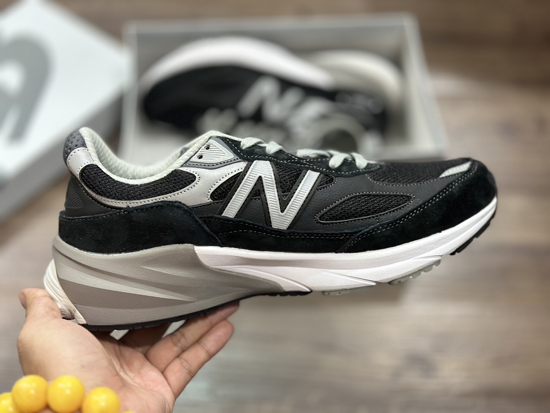 New Balance M990BK6 NB990V6 Black Gray M990BK6