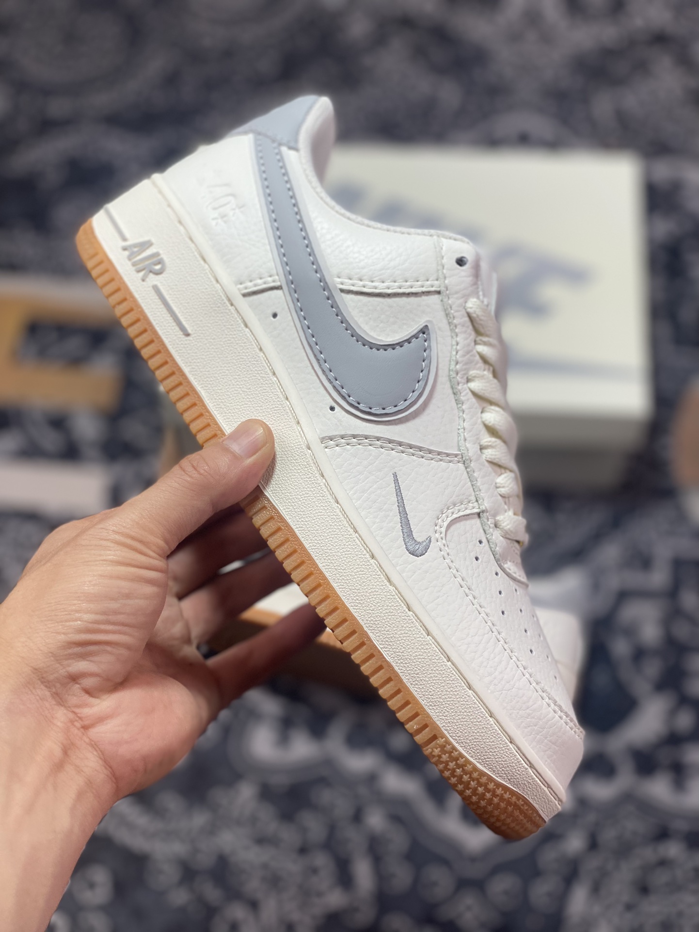 Air Force 1 '07 Low Anniversary Beige Gray Rubber WA0531-303