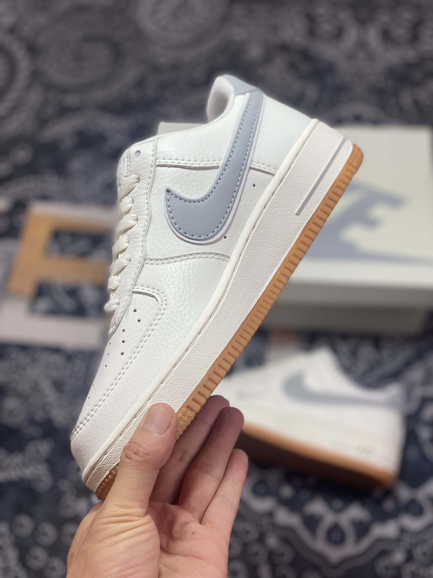 Air Force 1 '07 Low Anniversary Beige Gray Rubber WA0531-303