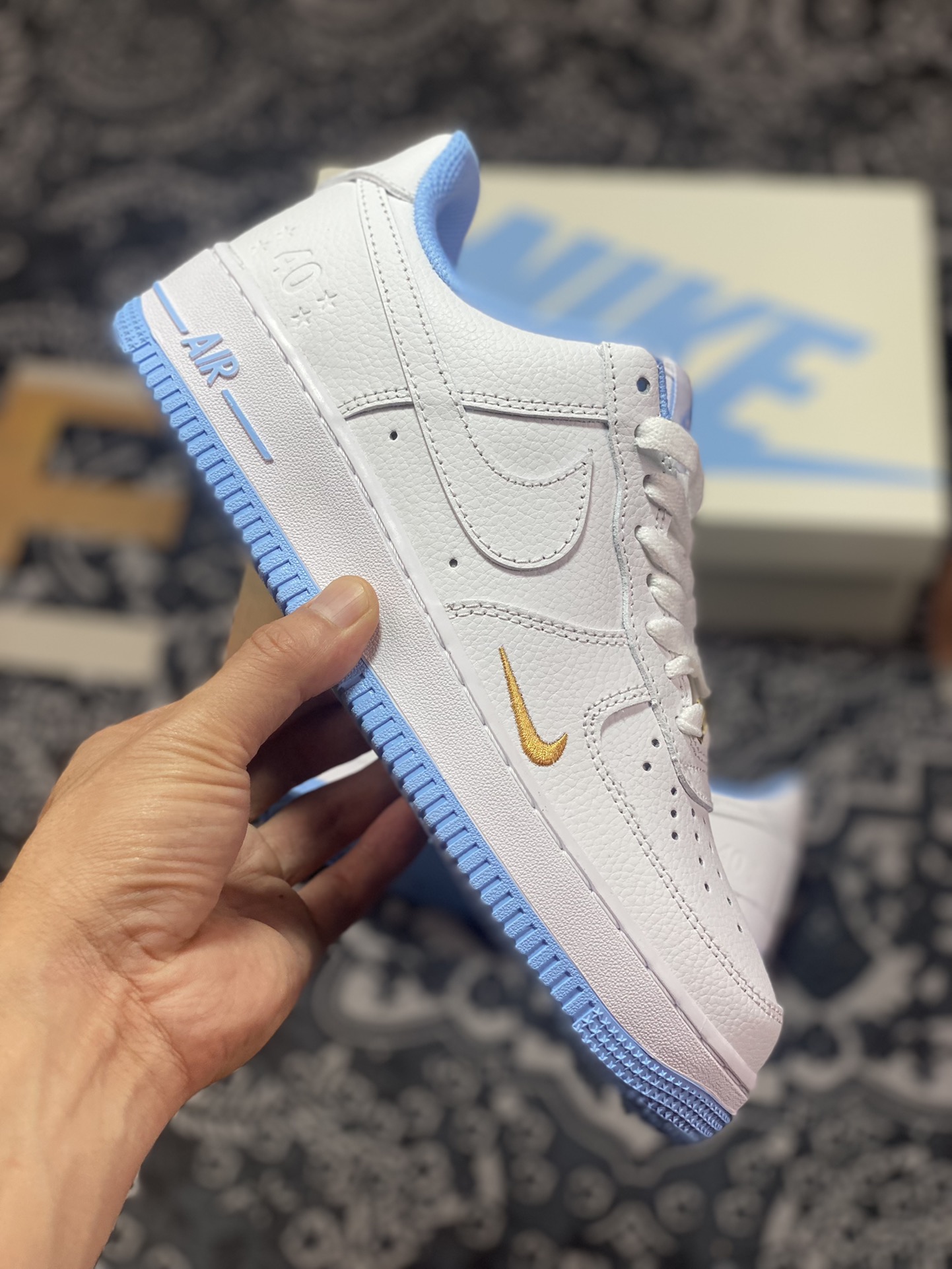 Air Force 1 '07 Low Anniversary White Blue DD1225-003