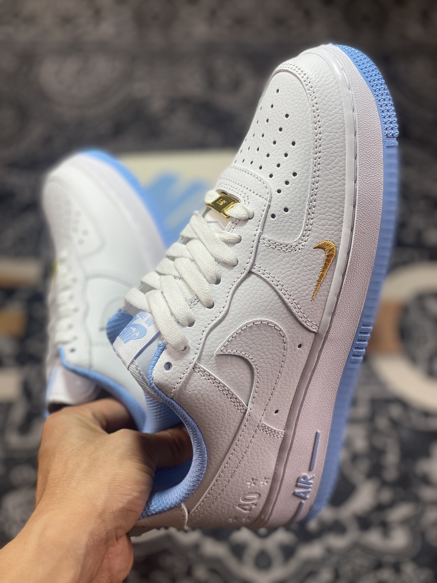 Air Force 1 '07 Low Anniversary White Blue DD1225-003