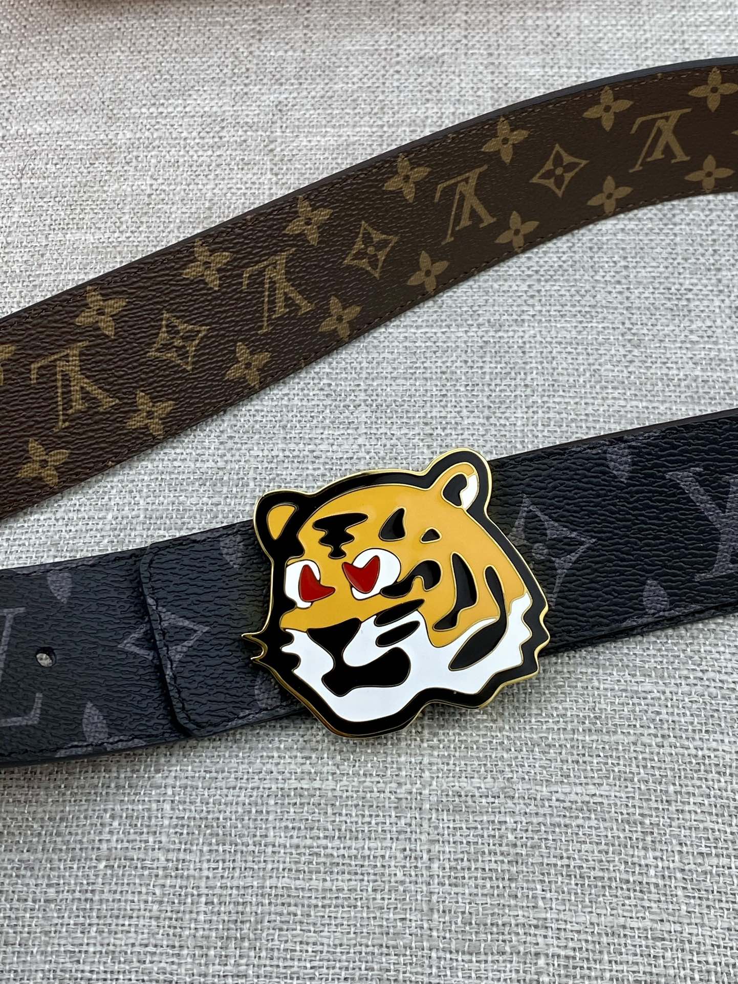 Circle40毫米双面腰带将多样品
