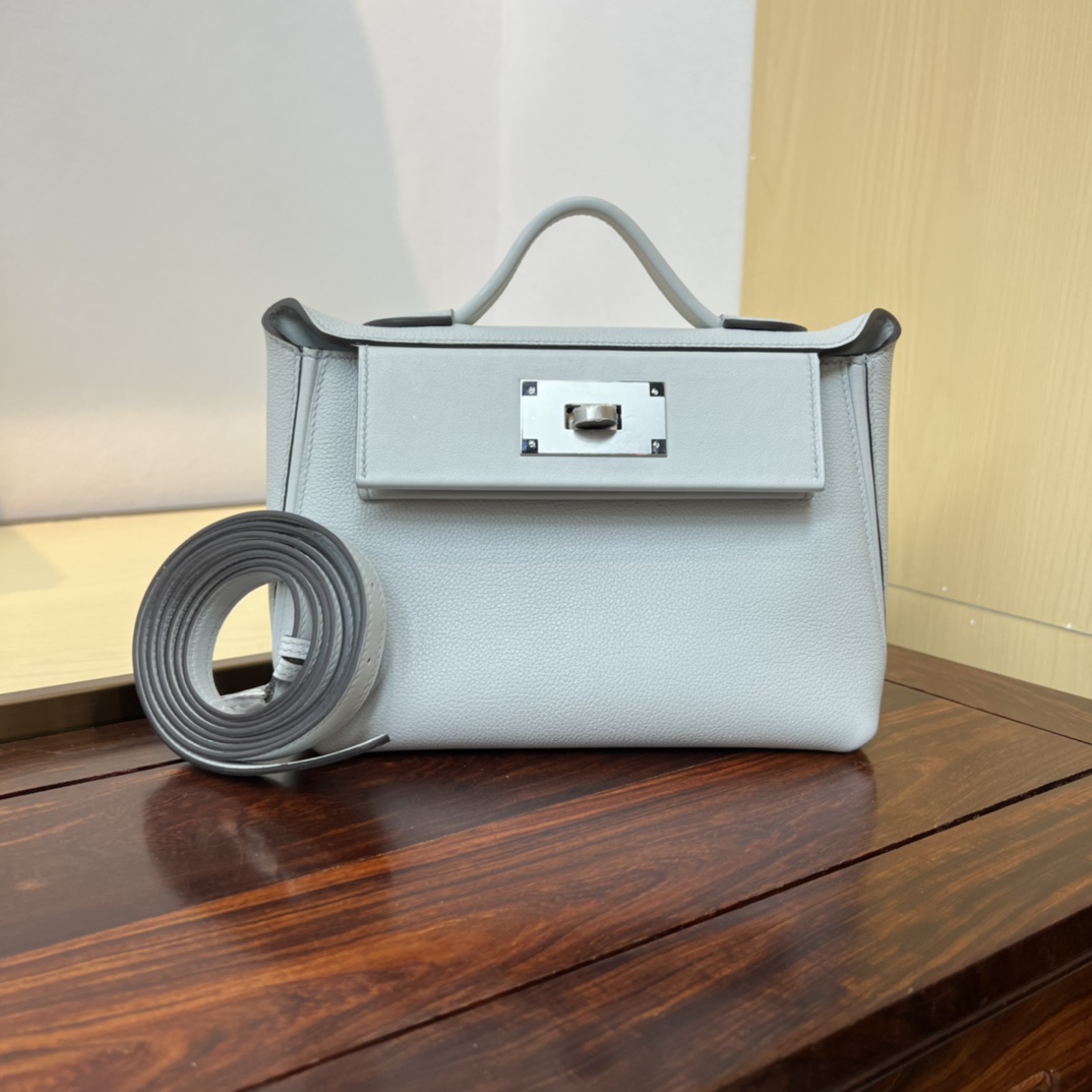 Mini Kelly 2424 Bag, 21cm, Evercolor & Swift Leather, Versatile Style 10 i1690709018 2166 8