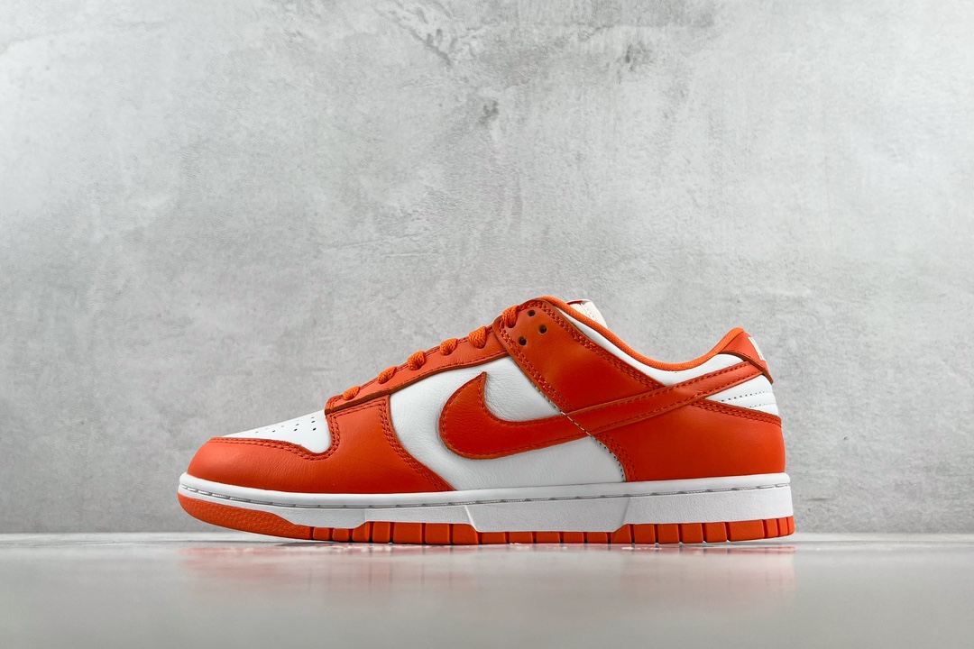  特价  
Nike Dunk Low Syracuse 白橙拼接

货号：CU1726 101
尺码：