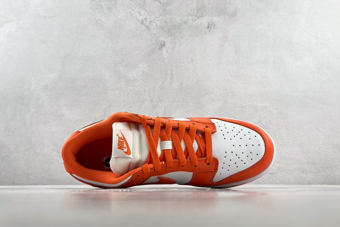  特价  
Nike Dunk Low Syracuse 白橙拼接

货号：CU1726 101
尺码：