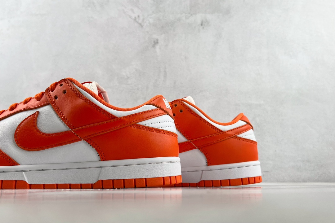  特价  
Nike Dunk Low Syracuse 白橙拼接

货号：CU1726 101
尺码：