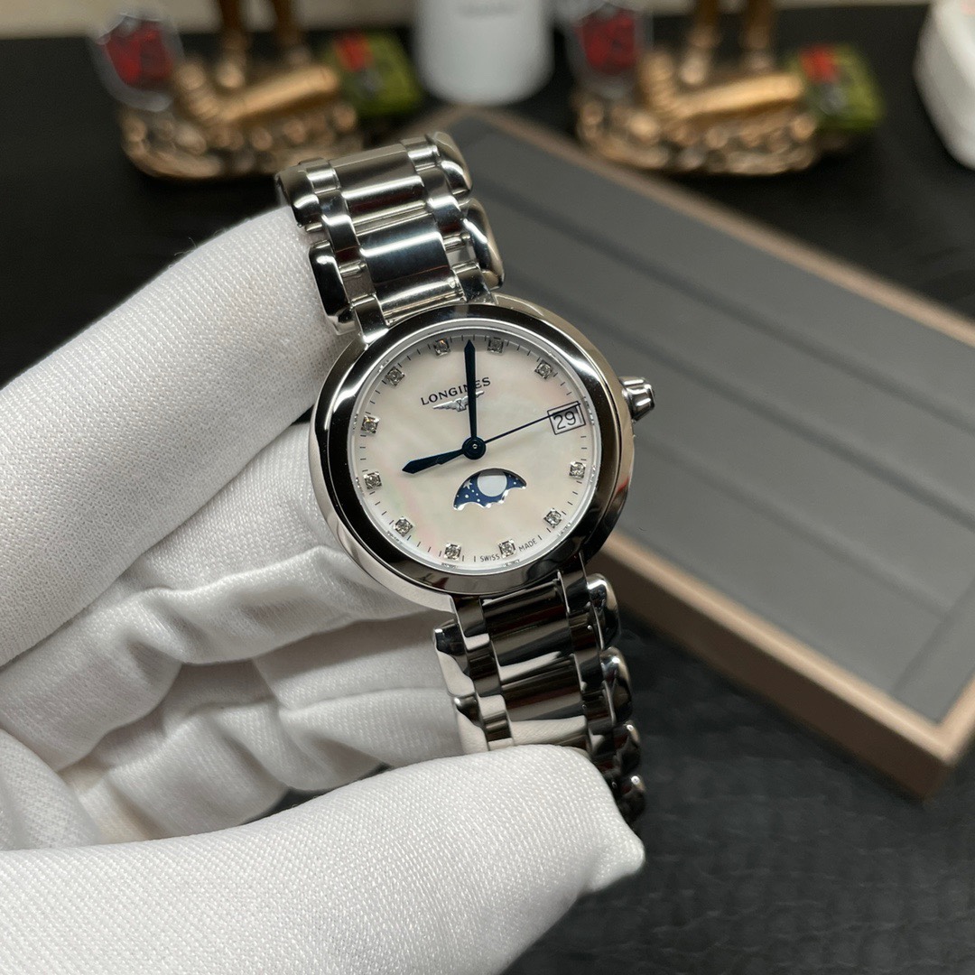 Longines ETC 浪琴 心月 贝壳面