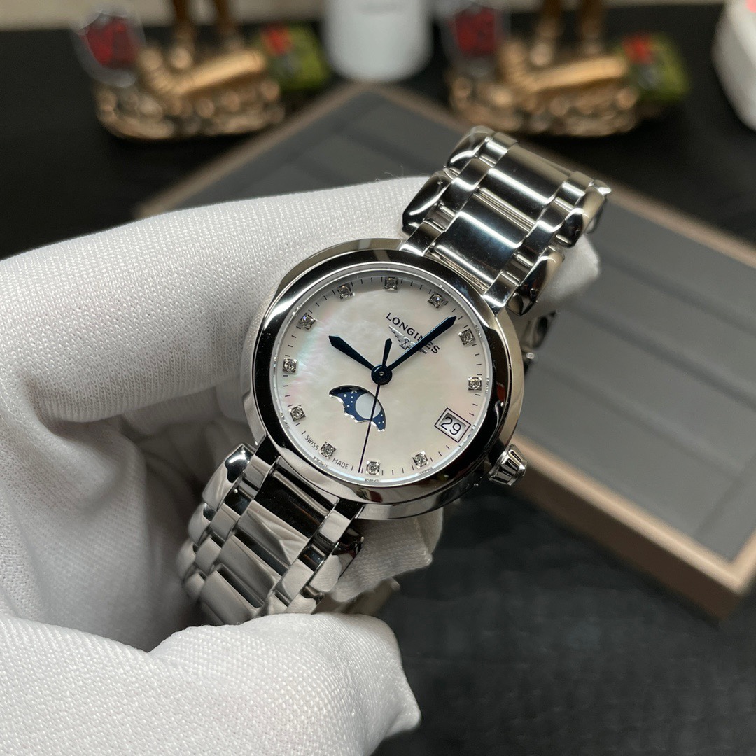 Longines ETC 浪琴 心月 贝壳面