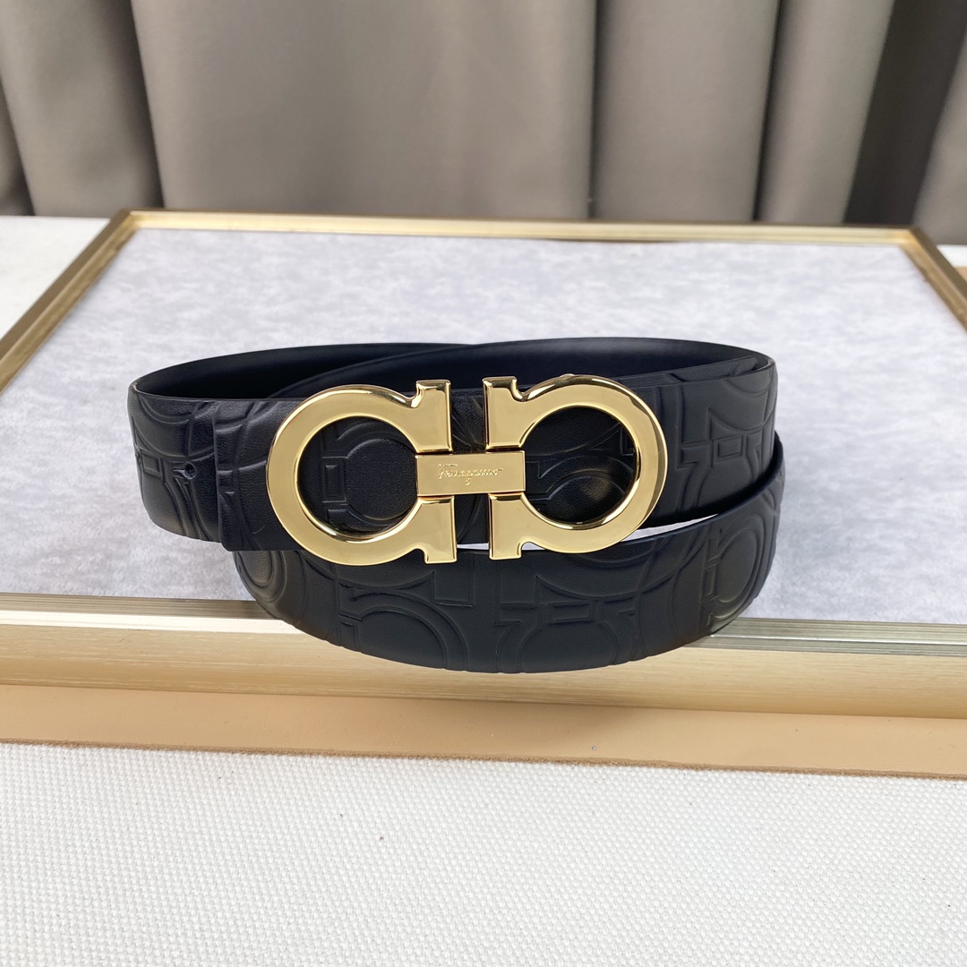 男士费拉柔软细腻百搭大方宽3.5CM