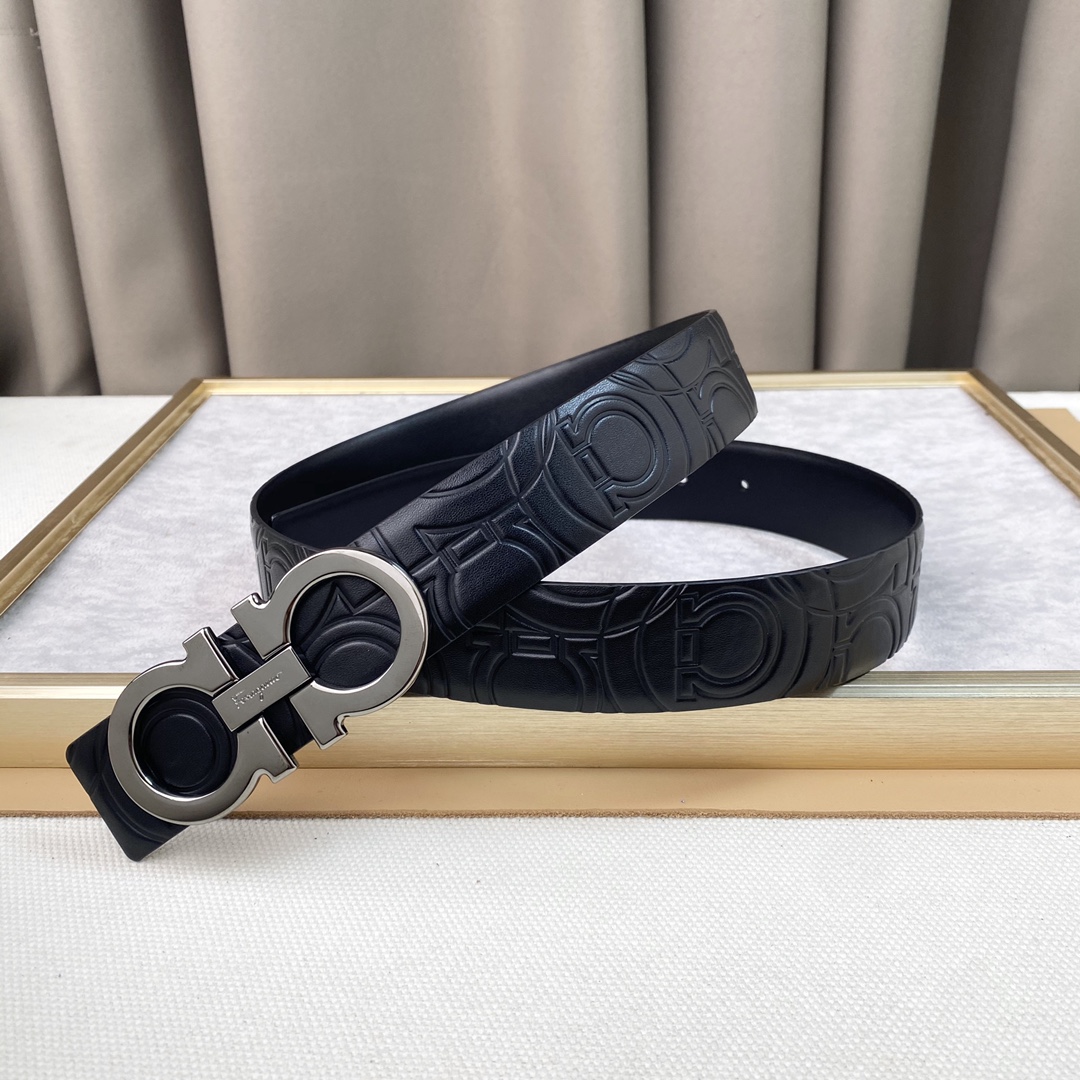 男士费拉柔软细腻百搭大方宽3.5CM