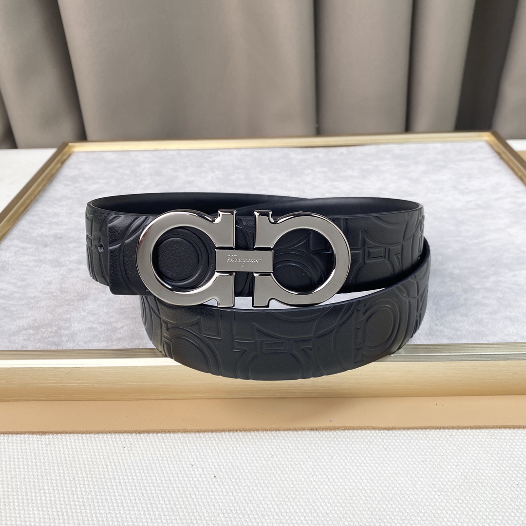 男士费拉柔软细腻百搭大方宽3.5CM