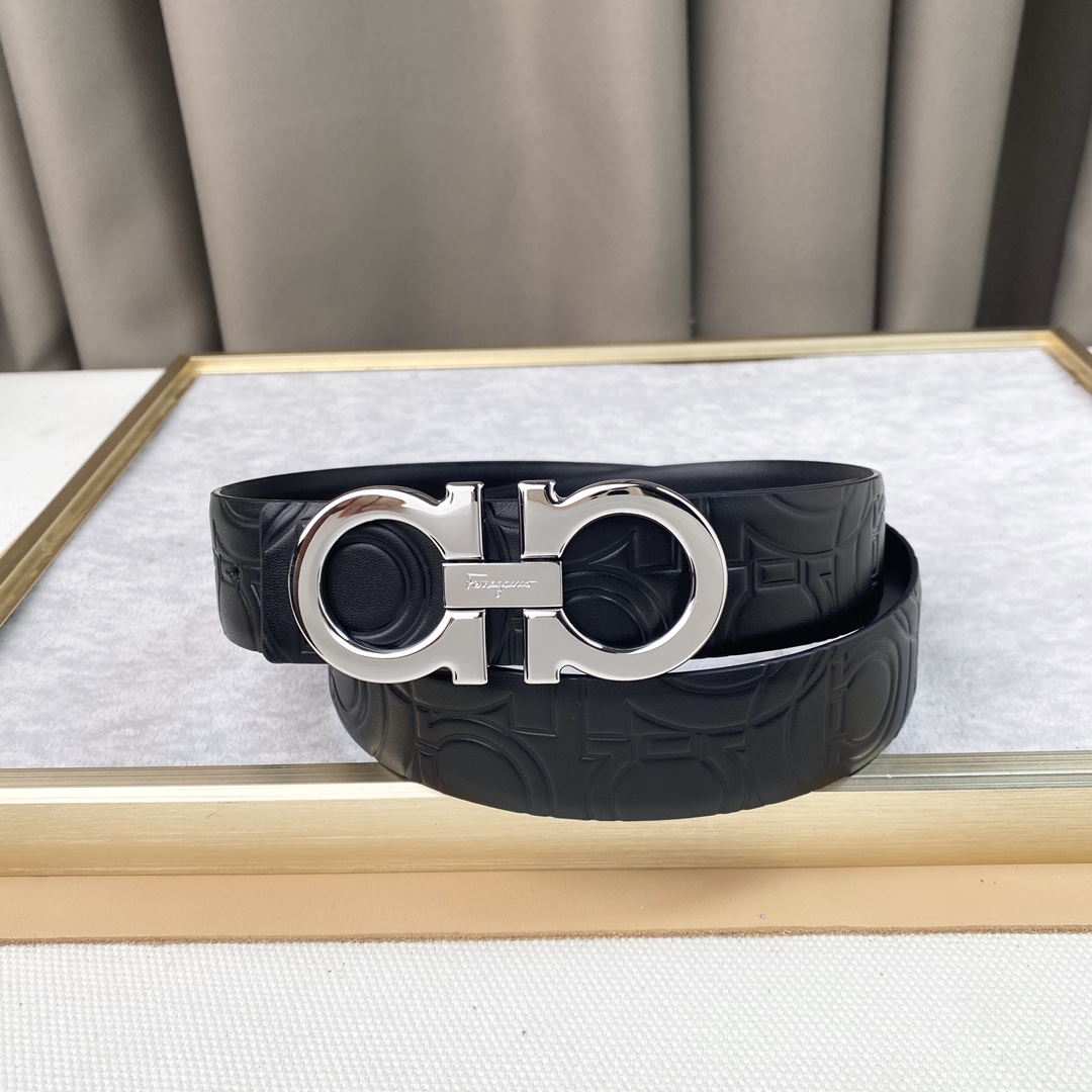 男士费拉柔软细腻百搭大方宽3.5CM
