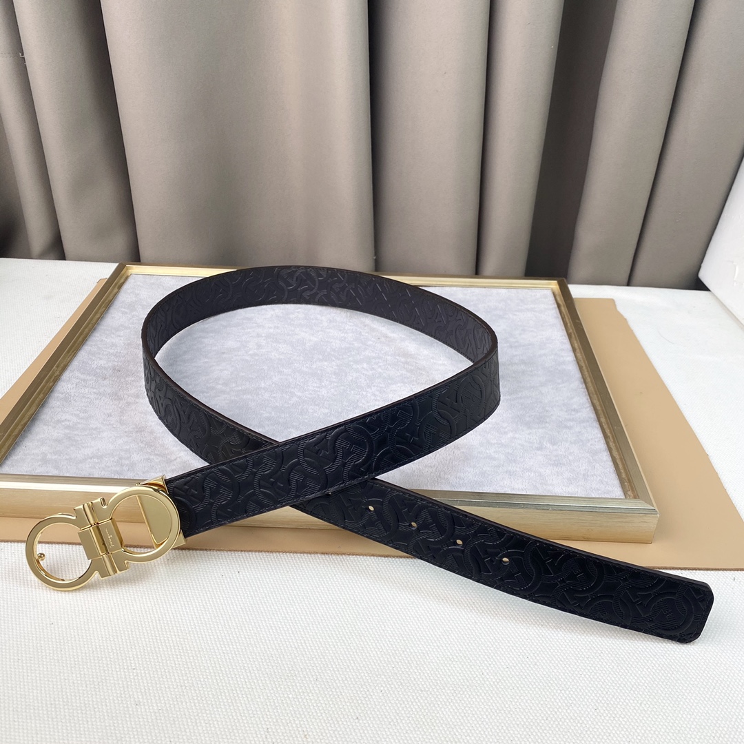 男士费拉柔软细腻百搭大方宽3.5CM