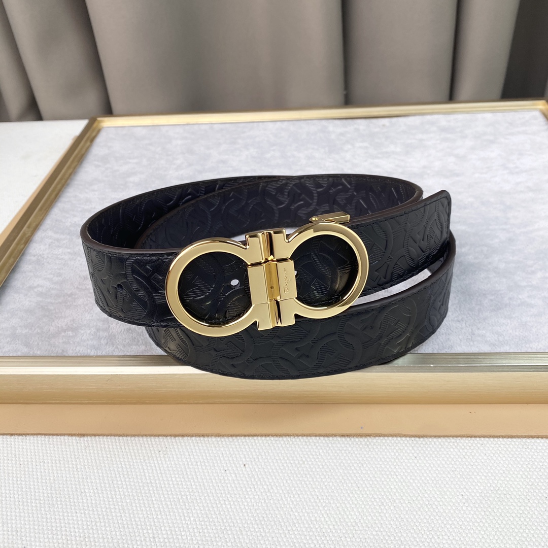 男士费拉柔软细腻百搭大方宽3.5CM