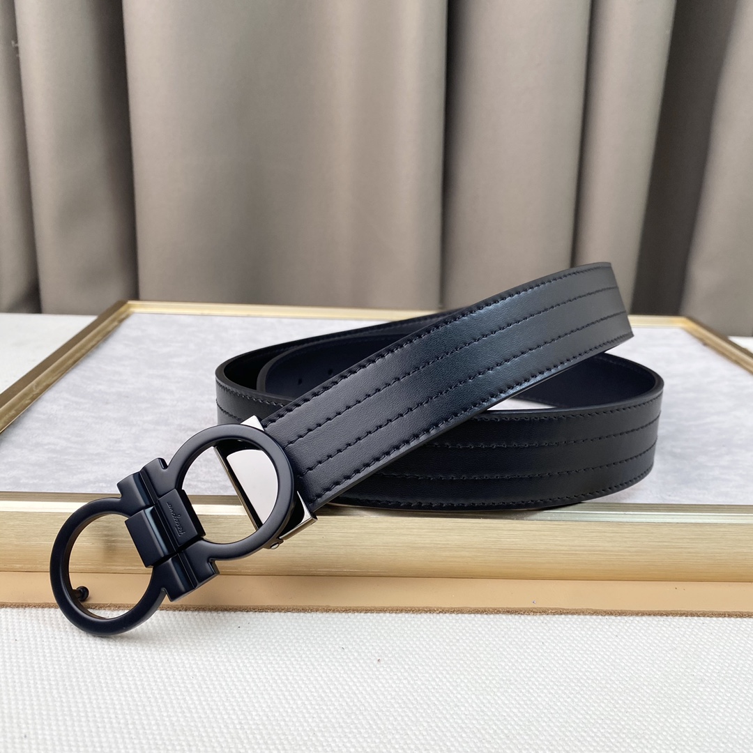 男士费拉柔软细腻百搭大方宽3.5CM