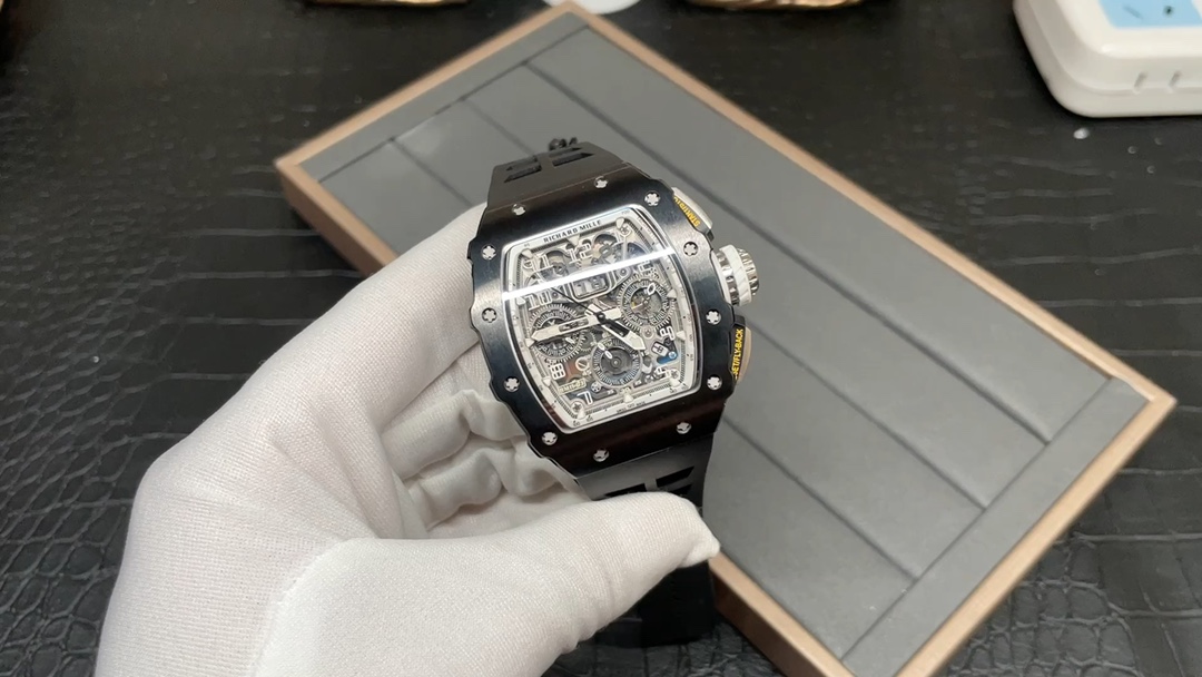 Richard Mille KU+ 理查德米勒Rm11-03 飞返计时黑陶瓷