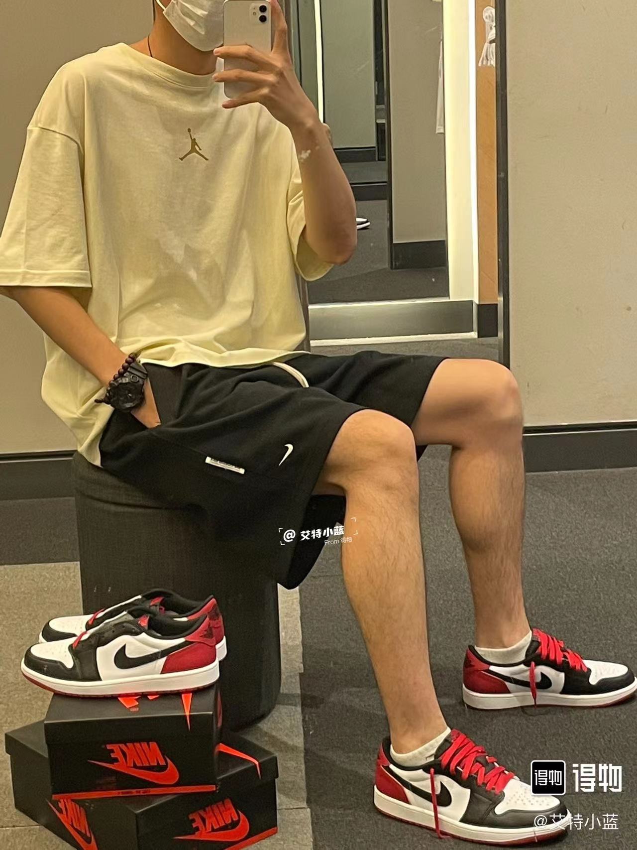 ? Air Jordan 1 Low OG款 'Black Toe