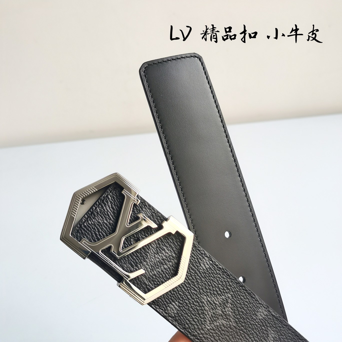 LOUISVUITTON驴牌原单品质精品扣精工制作细节看图实物拍摄高端奢华宽度4.0cm