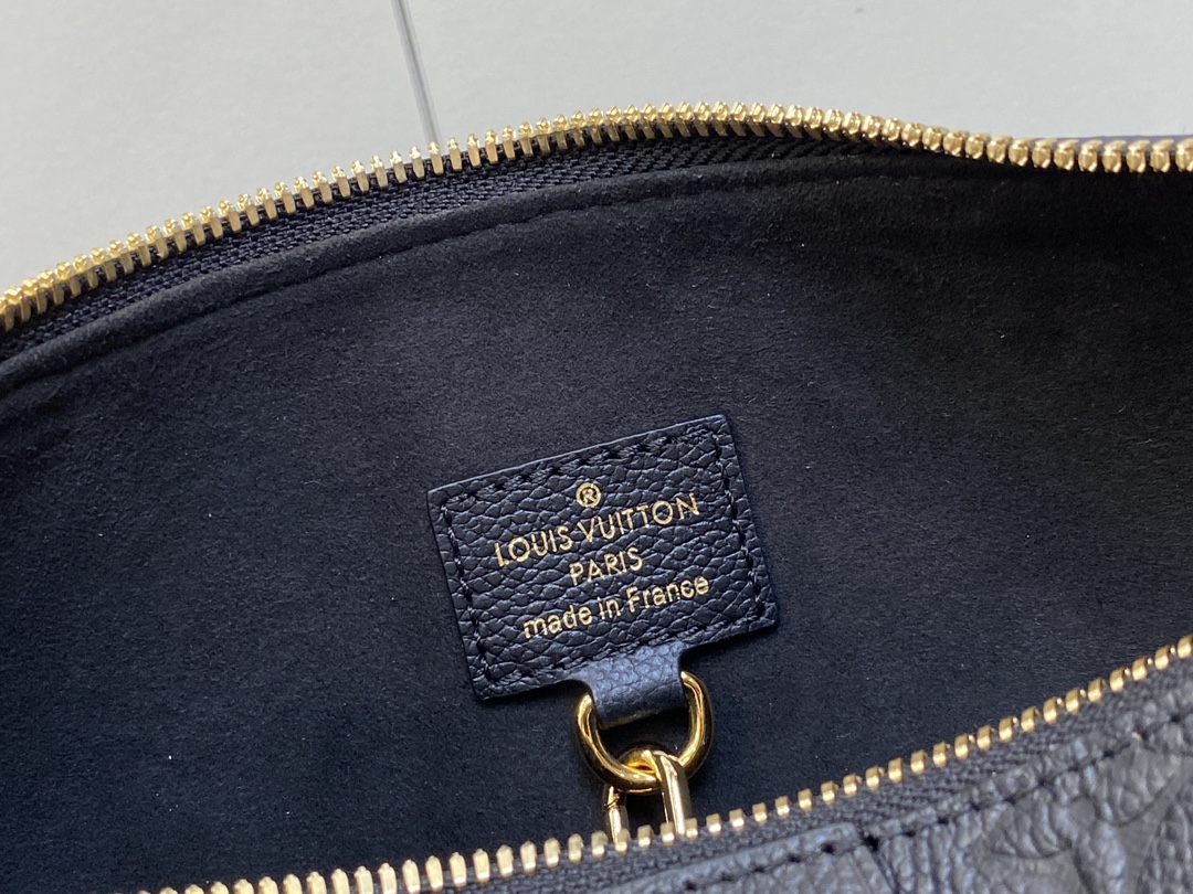 Top Original Quality M46610 Black Embossed All-Leather Shoulder Bag - Bag 7