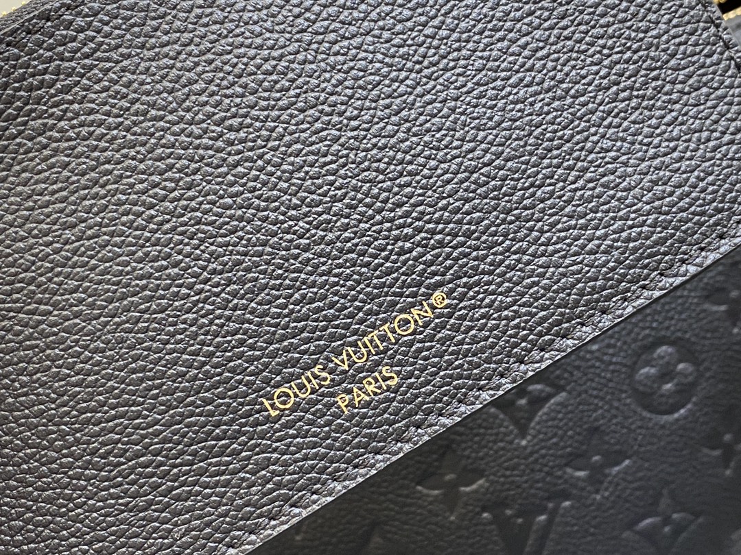 Top Original Quality M46610 Black Embossed All-Leather Shoulder Bag - Bag 9