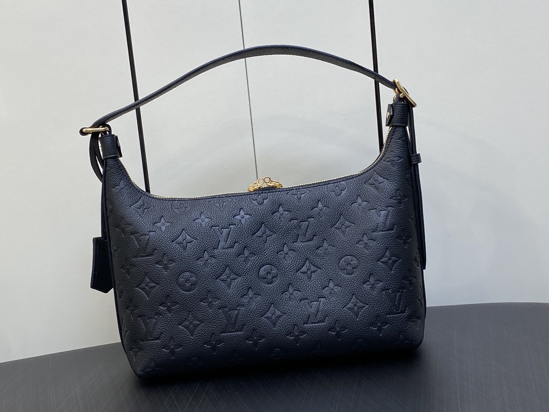 Top Original Quality M46610 Black Embossed All-Leather Shoulder Bag - Bag 5