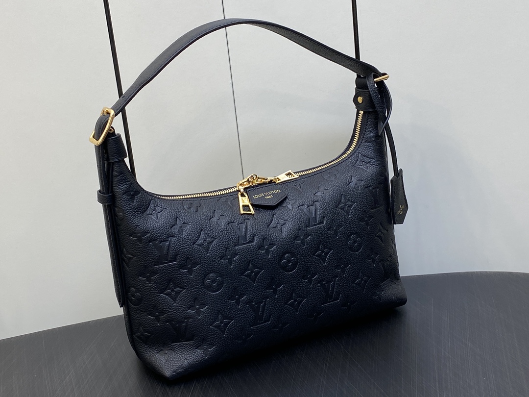Top Original Quality M46610 Black Embossed All-Leather Shoulder Bag - Bag 2