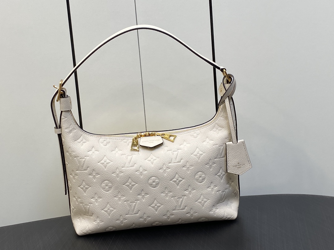 Top Original Quality M46610 White Embossed All-Leather Shoulder Bag - Bag