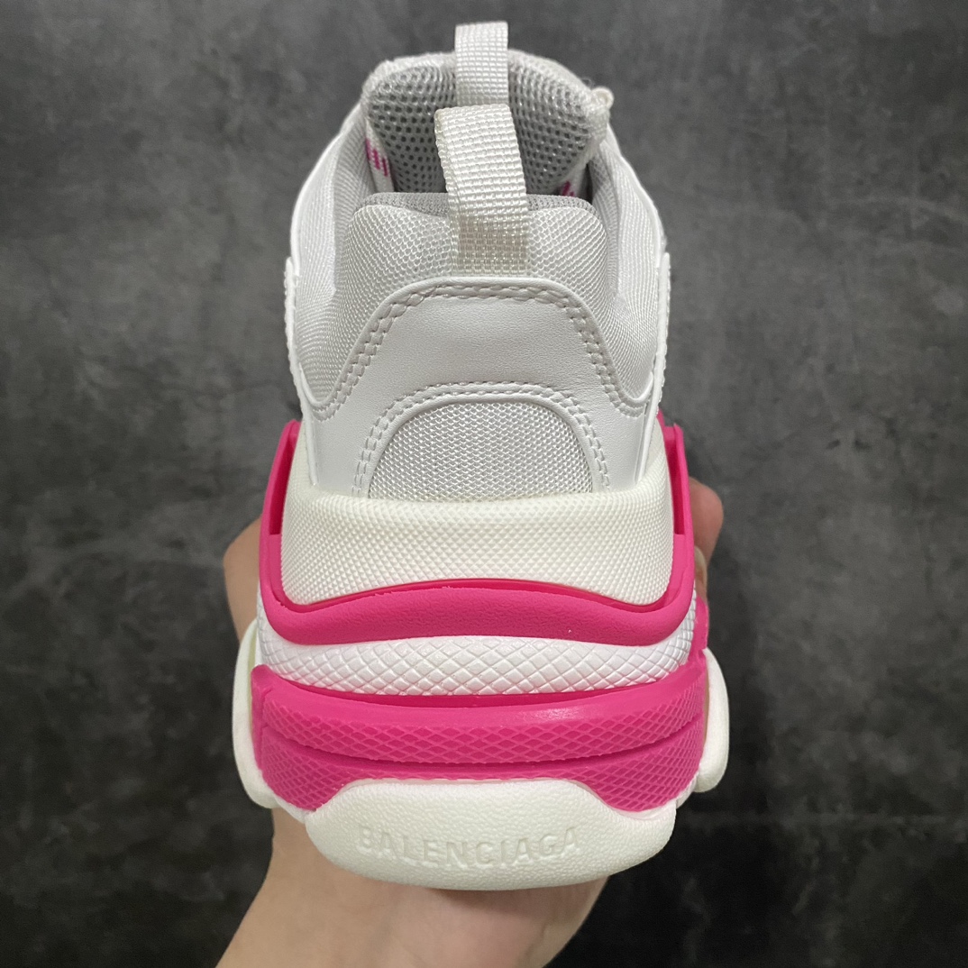 VG version of BALENCIAGA Triple S generation retro dad shoes pink