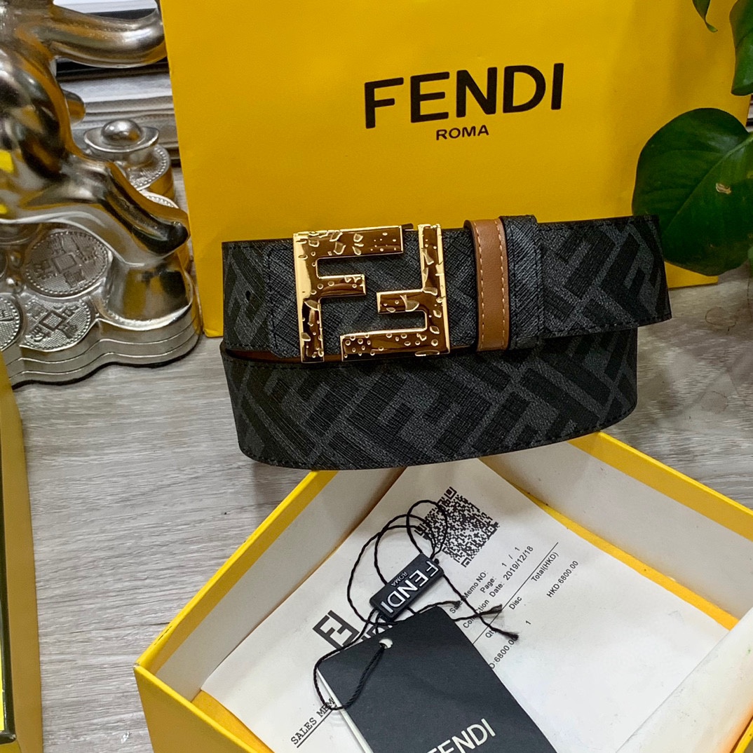 FENDI芬迪全套包装专柜同款宽4.