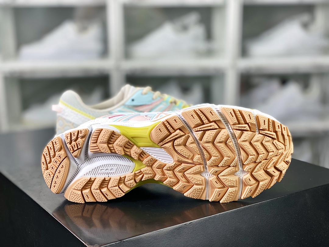 ASICS/ Tiger Gel-Kahana 8th Generation Low-Top Running Shoes ”Khaki White Orchid Yellow” 1011B109-029