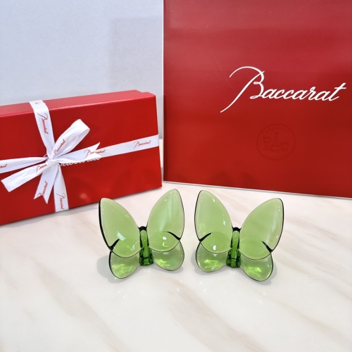 Baccarat Lucky Crystal Butterfly, Green Figurine. Home Decor, 8 x 6.5 cm 1 Baccarat Lucky Crystal Butterfly, Green Figurine. Home Decor, 8 x 6.5 cm