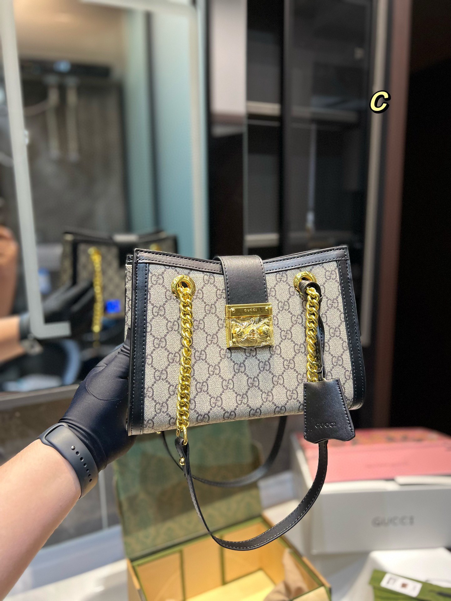 Luksus
 Gucci Padlock Torby typu crossbody i na ramię