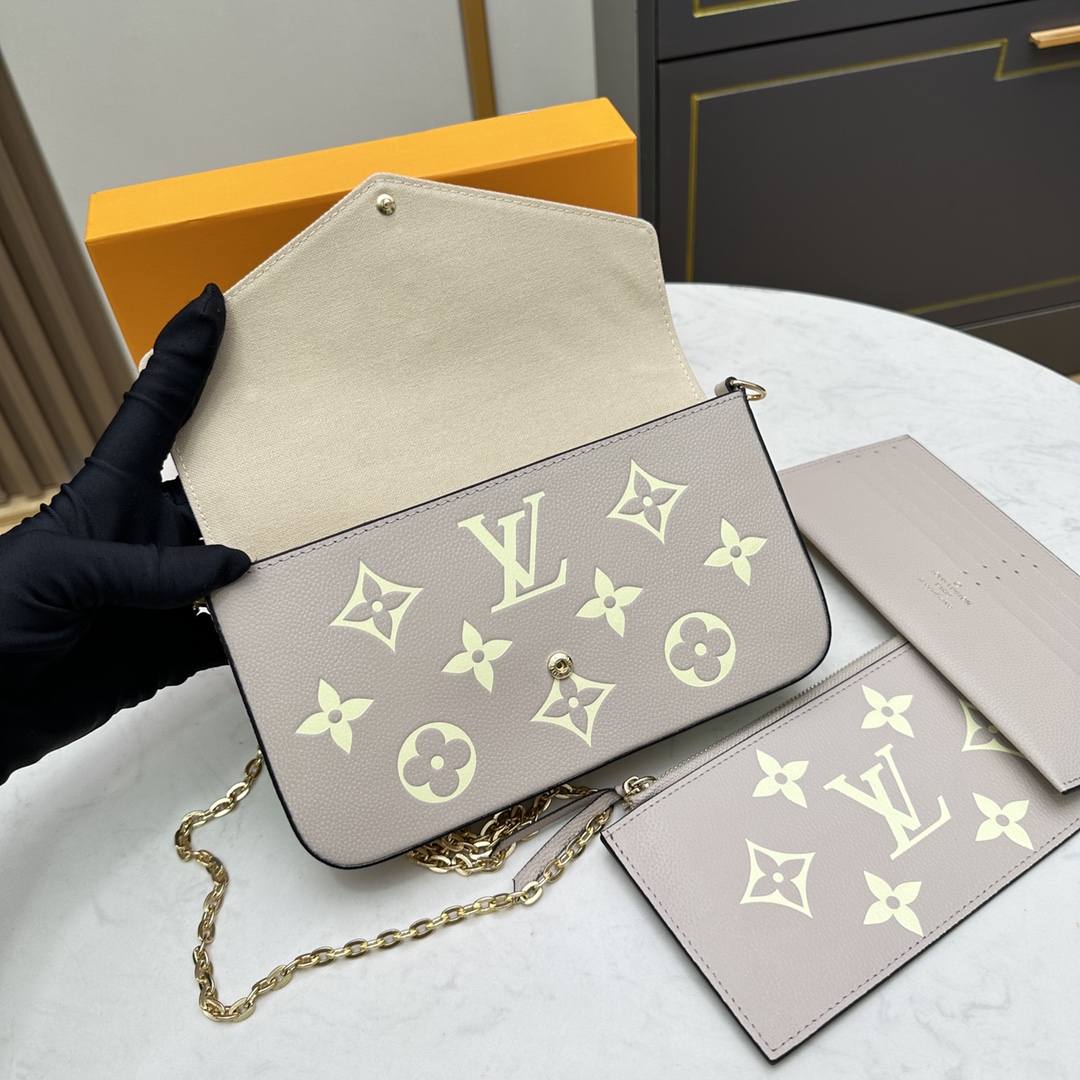 Close-up of the metal hardware and the closure