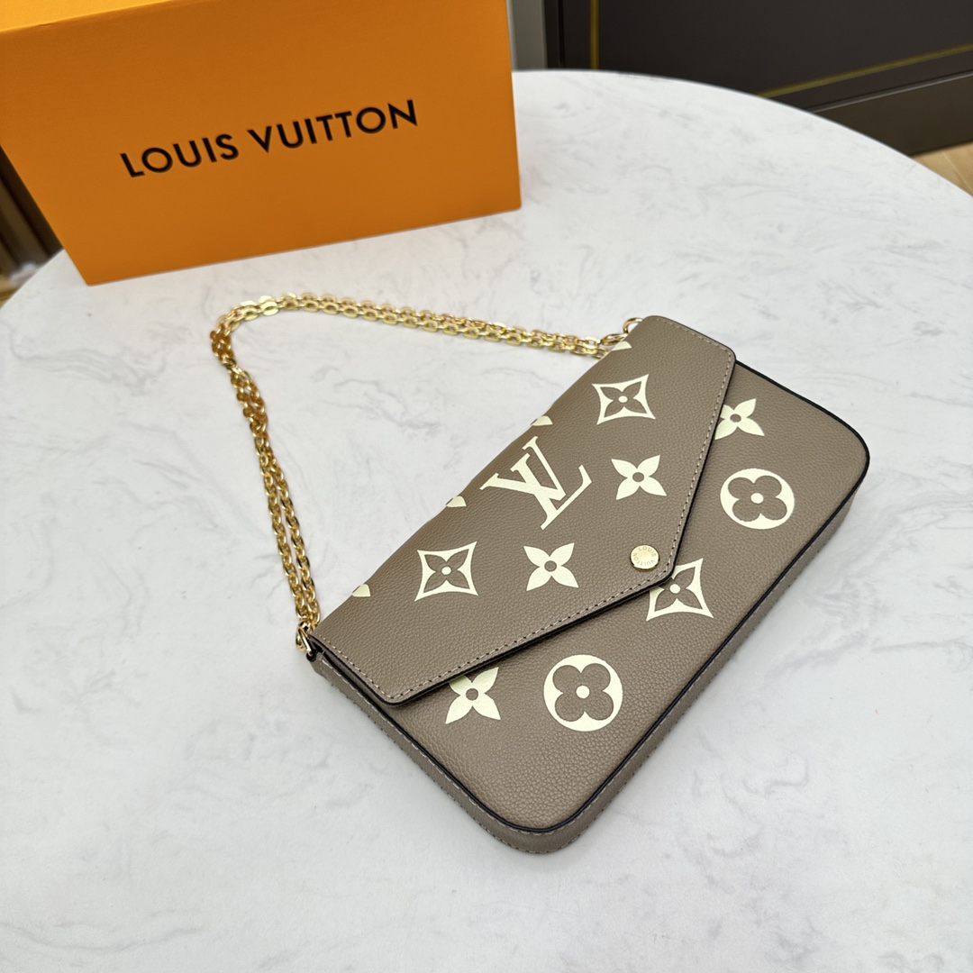 Leather wallet closure detail