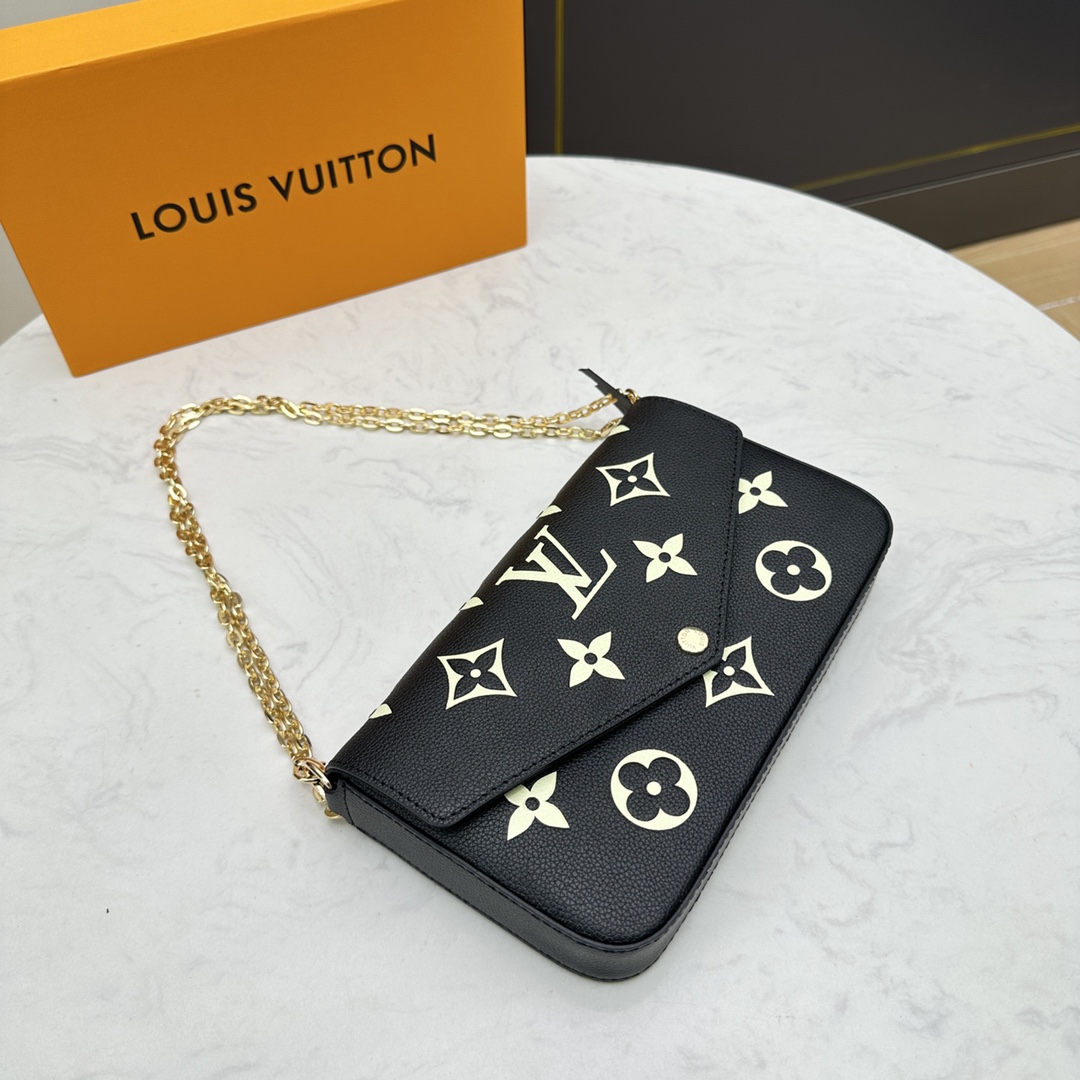 Leather Clutch Wallet - In-Hand View