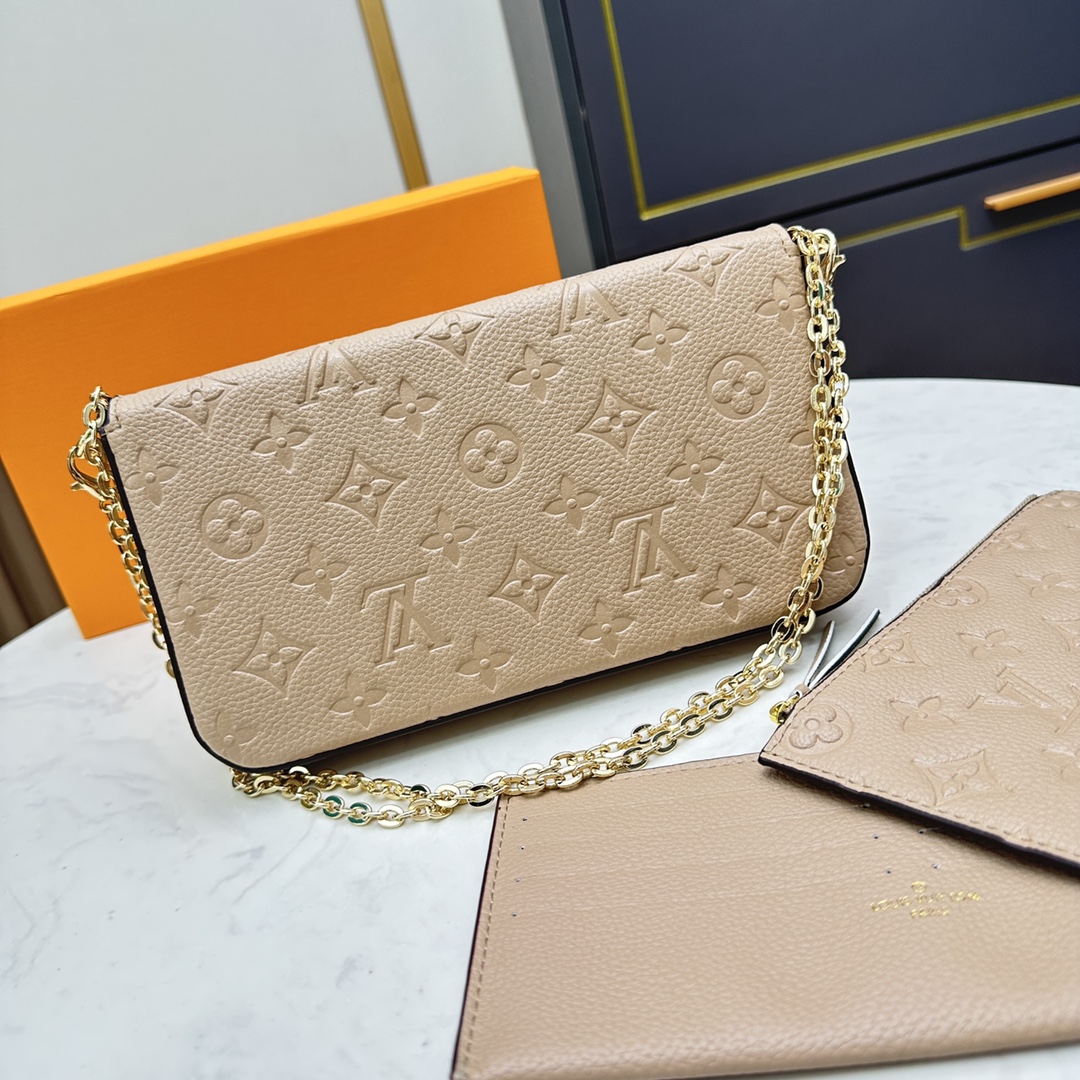 Leather Envelope Clutch Wallet - Open Interior View