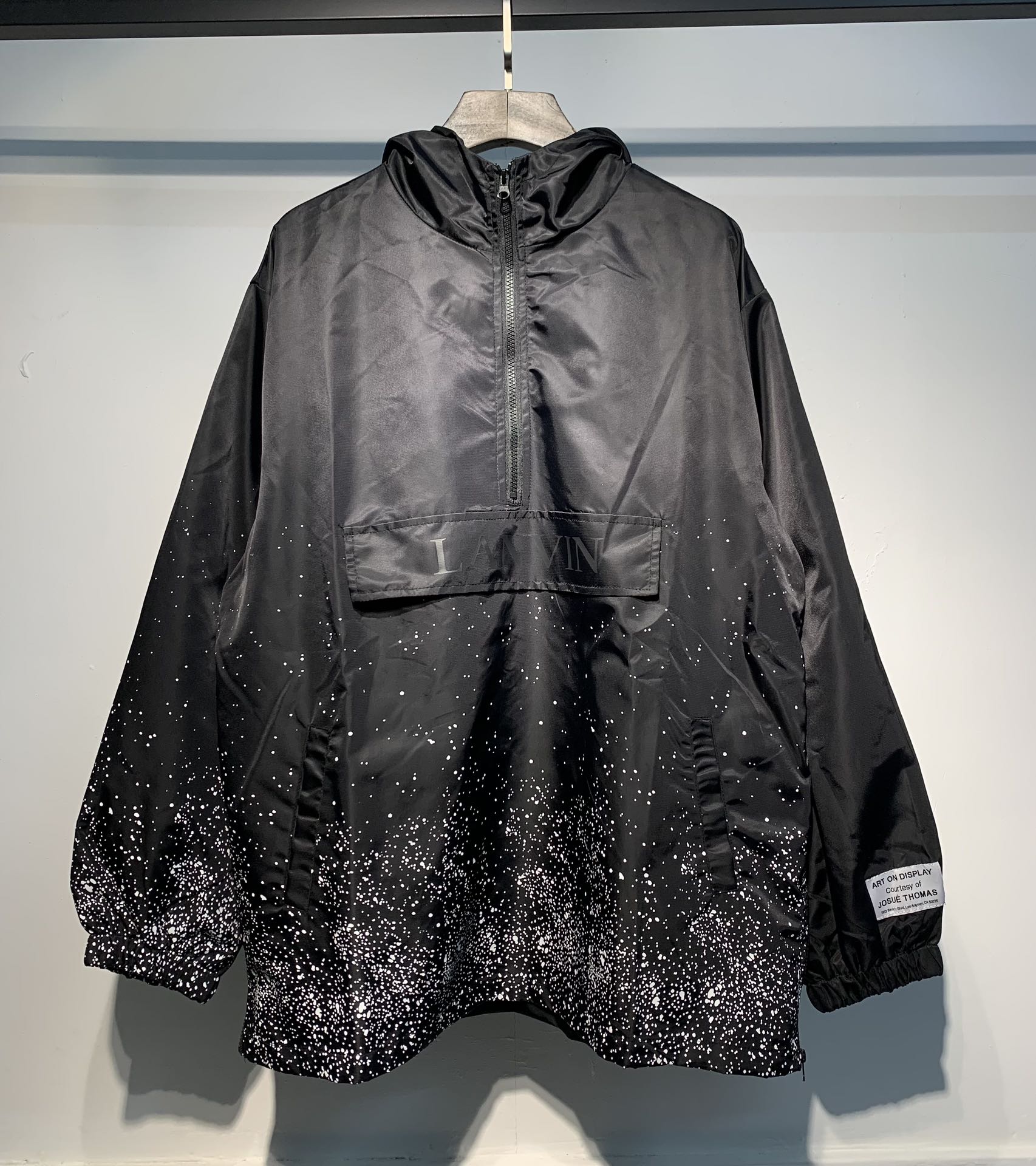 Gallery Dept Clothing Coats & Jackets Black Fall/Winter Collection Hooded Top
