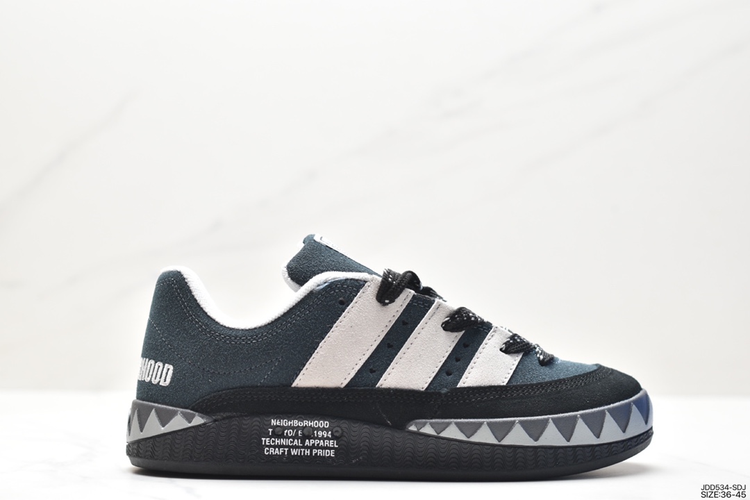 Atmos x Adidas Adimatic Low Matic series low-top retro shark bread casual sports casual skateboard shoes GY2093